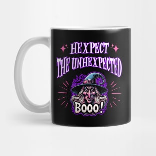 Hexpect The Unhexpected - Witch Quote Mug